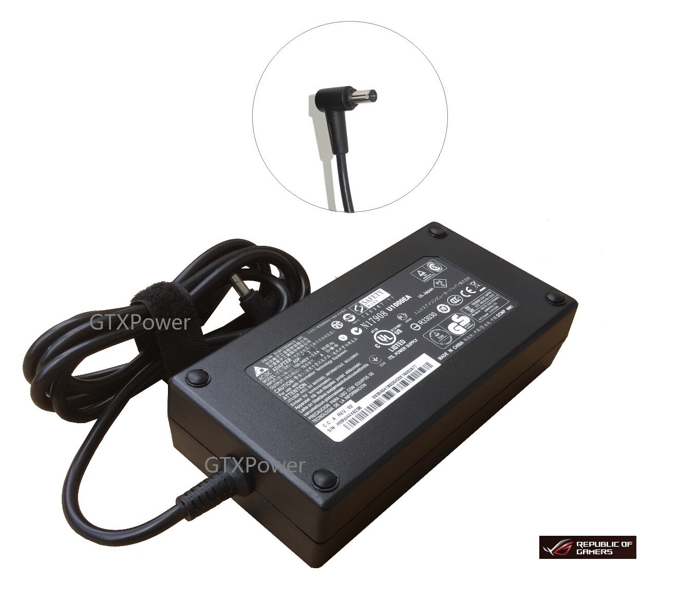 AC Adapter – Charger for AUS ROG Strix GL702VS Gaming Laptop AC Adapter – Charger for AUS ROG Strix GL702VS Gaming Laptop