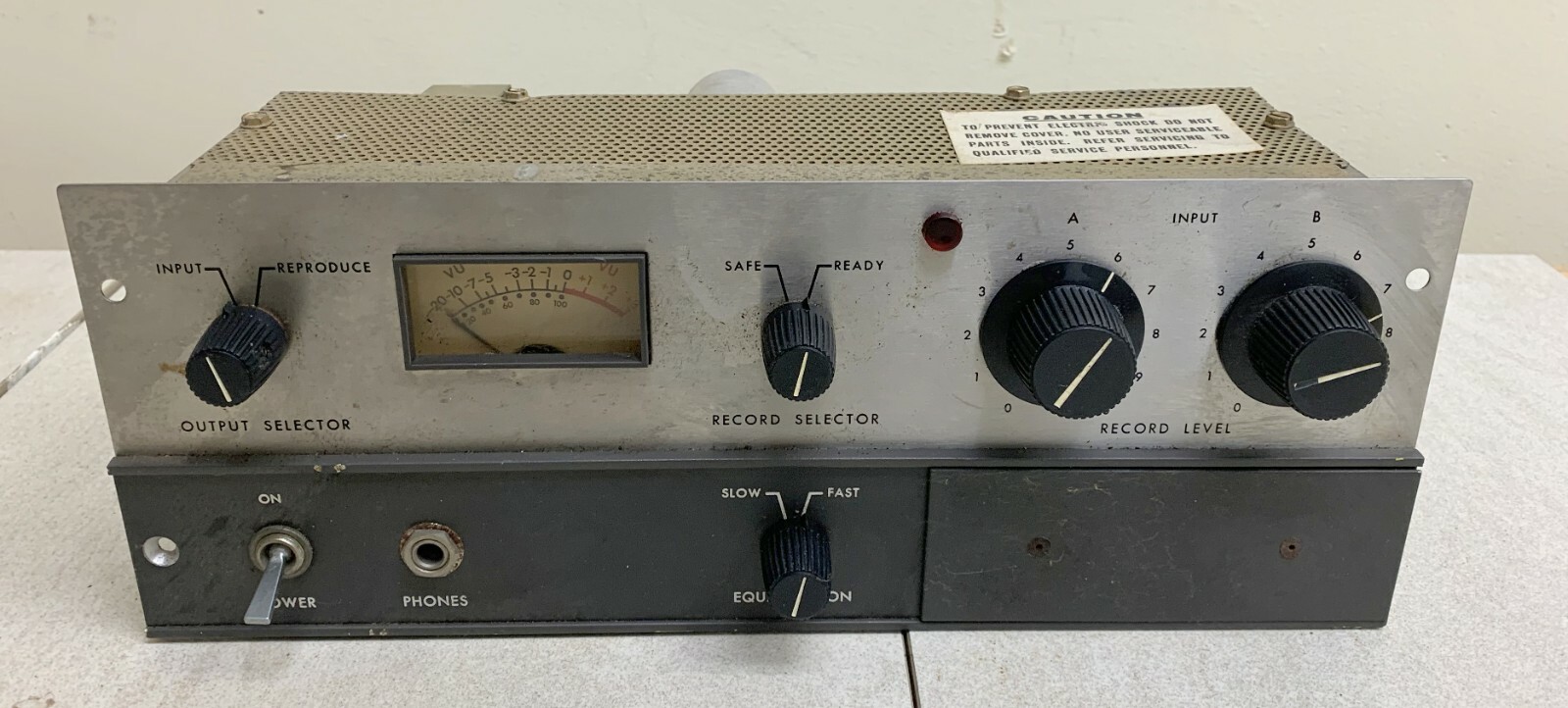Vintage 1960s Ampex AG-600B solid state preamp tape electronics # 4020257 #1
