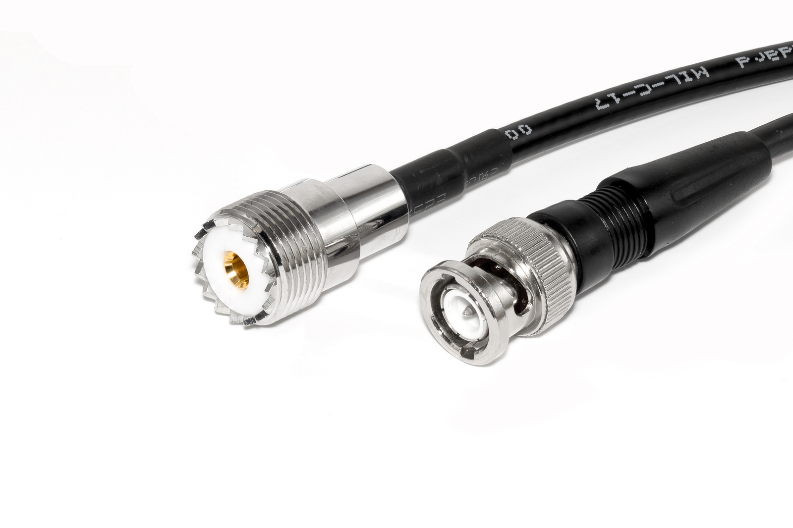 Expert Electronics 30cm BNC-M to SO-239 Coax Cable, Antenna to SunSDR2 Radios