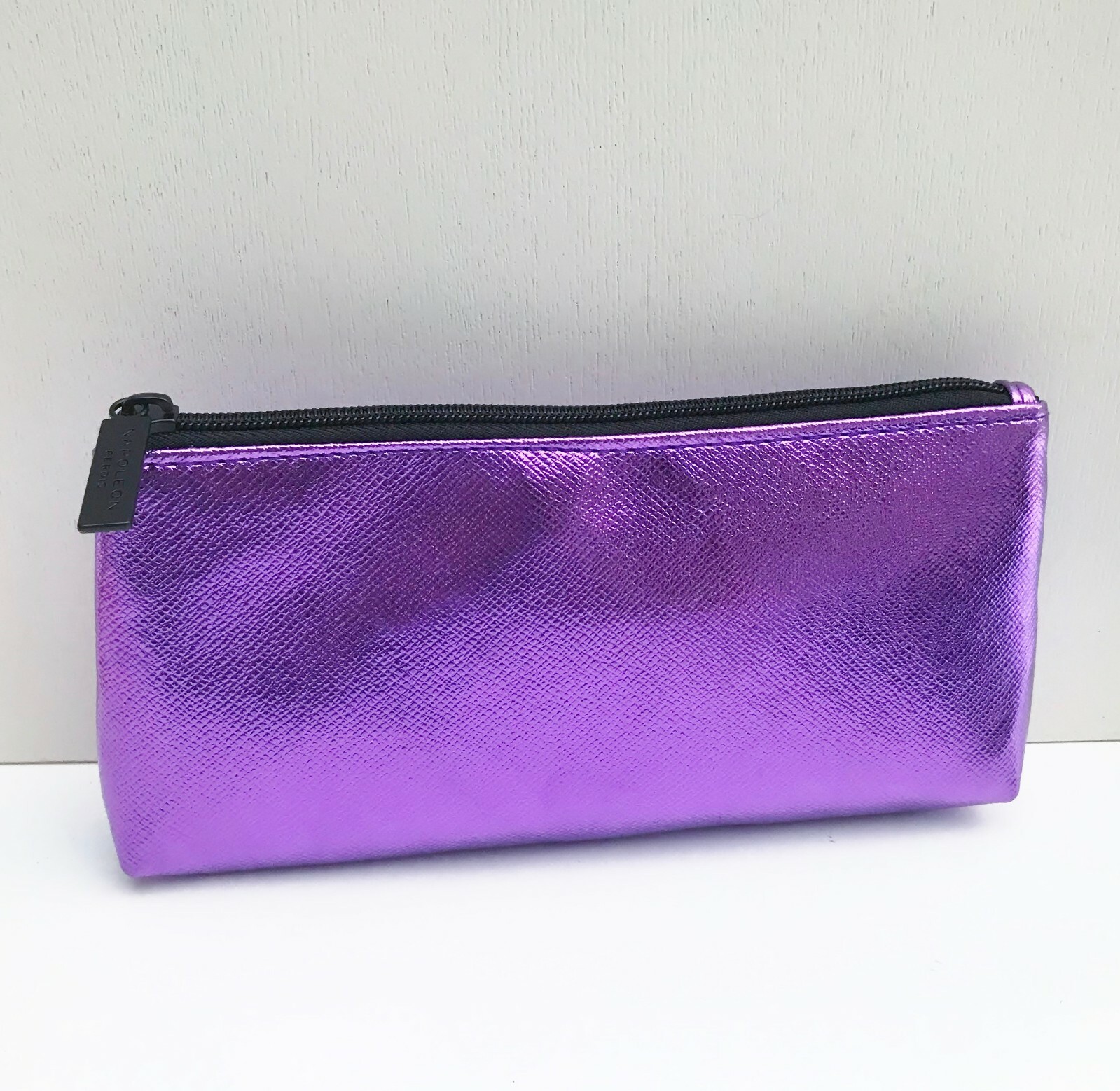 Napoleon Perdis Purple Makeup Cosmetics Bag / Pouch / Case, Brand New!