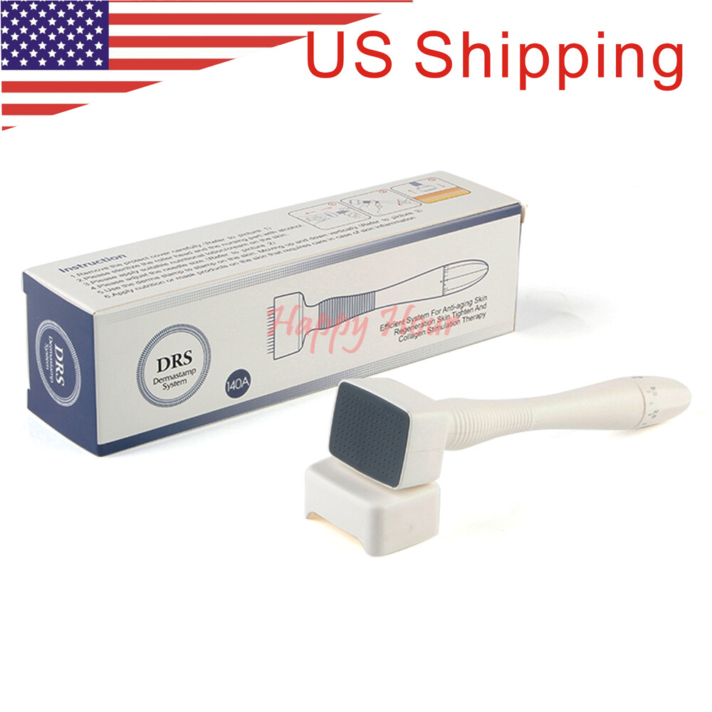Adjustable DRS 140 Pin Skin Care Anti-aging Stamp Derma Roller US SELLER Adjustable DRS 140 Pin Skin Care Anti-aging Stamp Derma Roller US SELLER