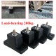 4x Air Conditioner Mounting Bracket Rubber Shock Absorber Noise Pad Outdoor Unit 4x Air Conditioner Mounting Bracket Rubber Shock Absorber Noise Pad Outdoor Unit