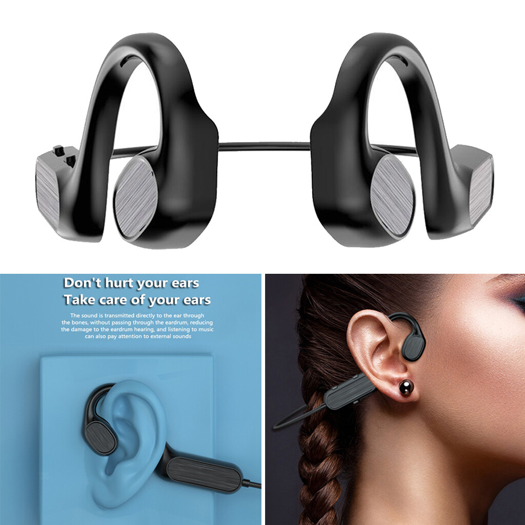 Bone Conduction Headphones Bluetooth 5.1 Sports Stereo Wireless Earphone Headset Bone Conduction Headphones Bluetooth 5.1 Sports Stereo Wireless Earphone Headset