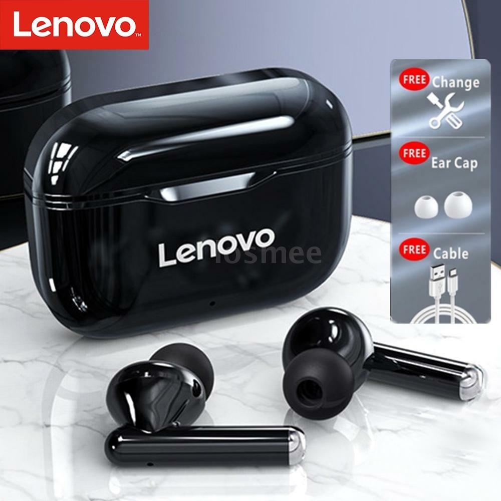 Lenovo LP1 Flagship Wireless Earphones Bluetooth 5.0 Earbuds 300mAh Headphones Lenovo LP1 Flagship Wireless Earphones Bluetooth 5.0 Earbuds 300mAh Headphones
