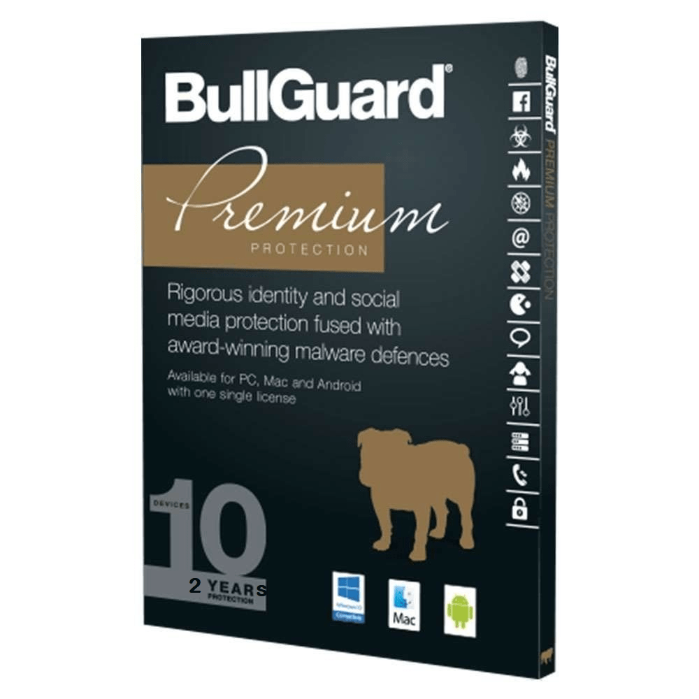 BullGuard Premium Protection 2021 Internet Security Antivirus 10 Users 2 Years BullGuard Premium Protection 2021 Internet Security Antivirus 10 Users 2 Years