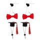 4pcs Small Reusable Pet Supplies Graduation Cap for Friends 4pcs Small Reusable Pet Supplies Graduation Cap for Friends