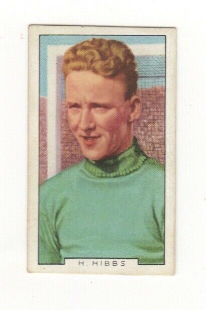 Soccer Sports Card. Harry Hibbs, Birmingham