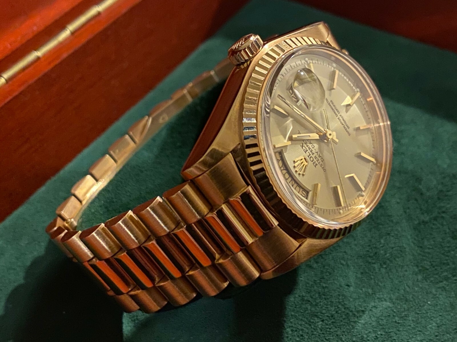 Vintage Rolex Day-Date President | Solid Rose Gold | Ultra Rare Special Edition Vintage Rolex Day-Date President | Solid Rose Gold | Ultra Rare Special Edition