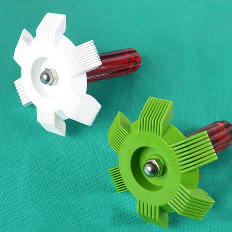 Cleaner Tool 6 IN 1 Air Conditioner Radiator Condenser Fin Comb Straightener