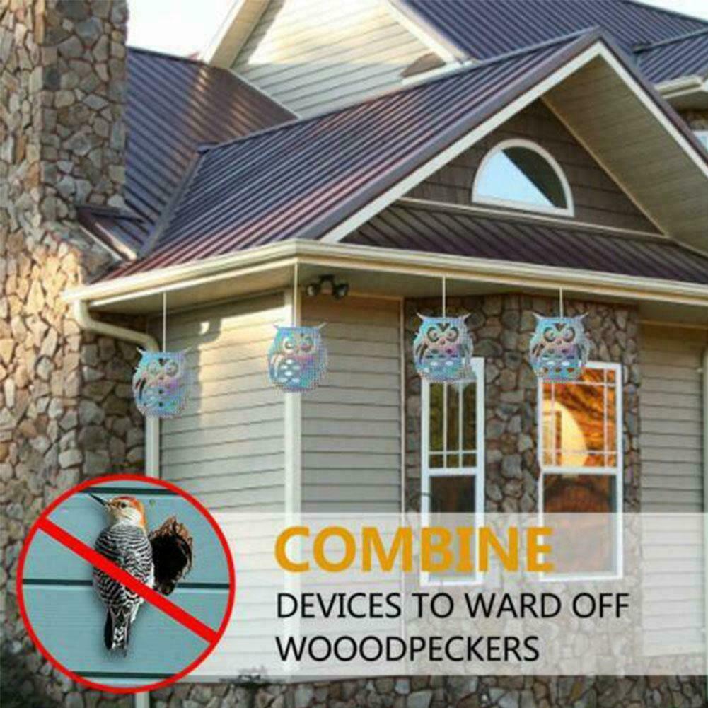 10*Bird Repellent Bird Deterrent Reflective Stickers For Garden Courtyard Y6C1 10*Bird Repellent Bird Deterrent Reflective Stickers For Garden Courtyard Y6C1