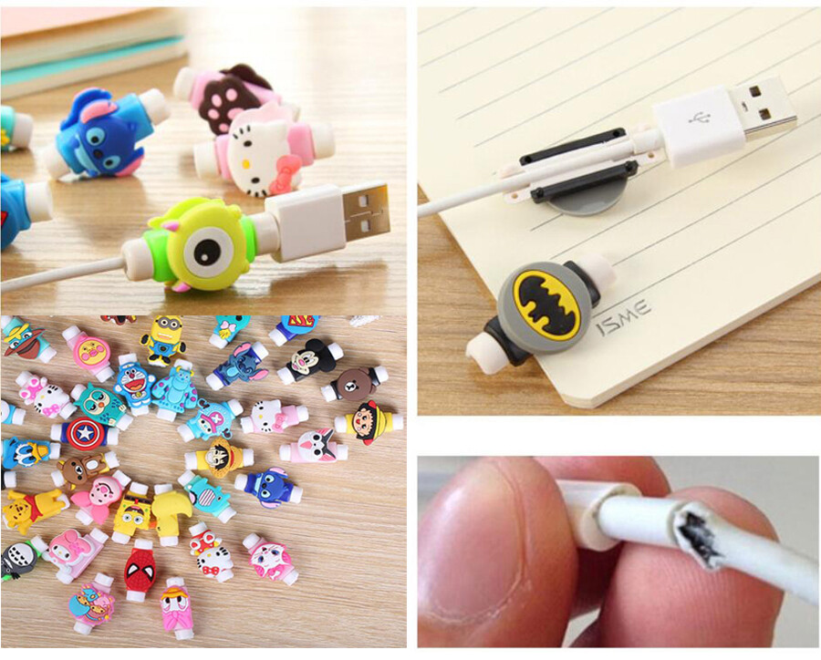 MIX 10pcs Protector Saver Cover For Apple iPhone 12 X USB Charger Cable Cord MIX 10pcs Protector Saver Cover For Apple iPhone 12 X USB Charger Cable Cord