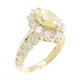 Authentic K18 Yellow Gold Diamond ring #270-003-477-7500 Authentic K18 Yellow Gold Diamond ring #270-003-477-7500