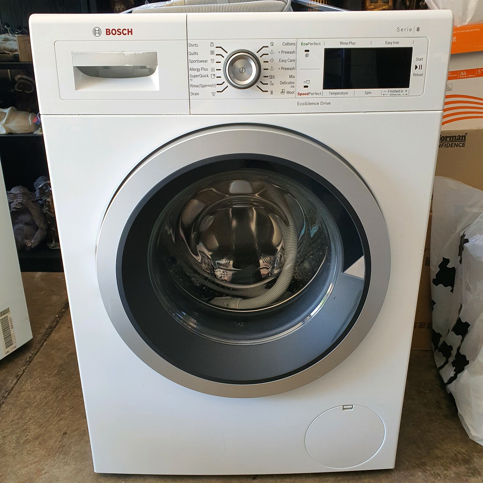 Bosch Series 8 Front Loader Washing Machine Bosch Series 8 Front Loader Washing Machine