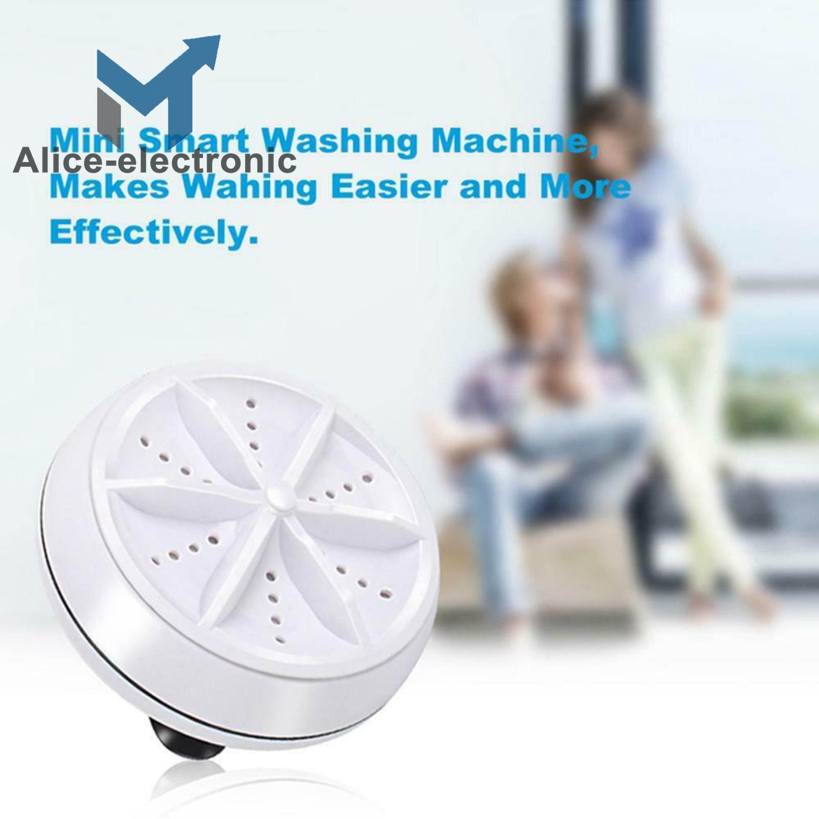 Portable Ultrasonic Turbine Washing Machine Laundry Quantity Mini USB B2AE Portable Ultrasonic Turbine Washing Machine Laundry Quantity Mini USB B2AE