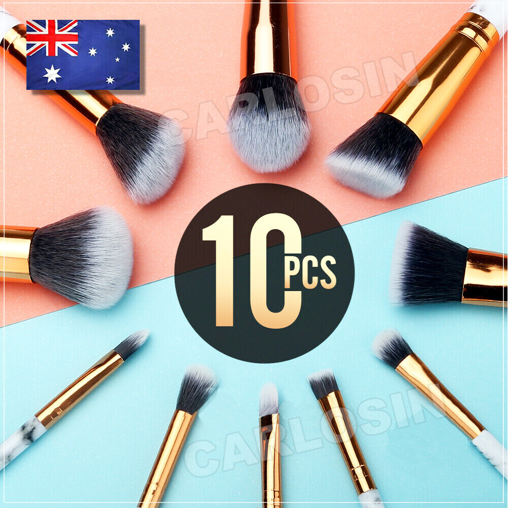 10pcs Professional Makeup Brush Set Foundation Blusher Cosmetic Make Up Brushes 10pcs Professional Makeup Brush Set Foundation Blusher Cosmetic Make Up Brushes