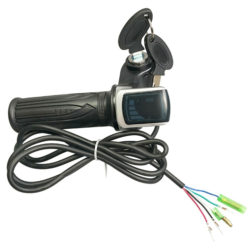 Sports Throttle Grip Starter Motorcycle Outdoor Plastic Power Indicator