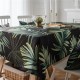 Tropica Leaf Print Decorative Tablecloth Rectangular Kitchen Dining Table Cloth Tropica Leaf Print Decorative Tablecloth Rectangular Kitchen Dining Table Cloth