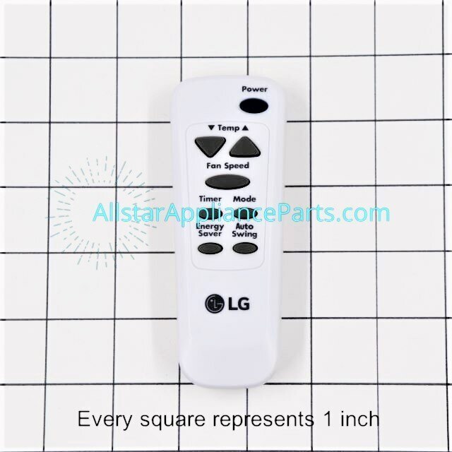 LG Room Air Conditioner Remote Control 6711A20066H LG Room Air Conditioner Remote Control 6711A20066H