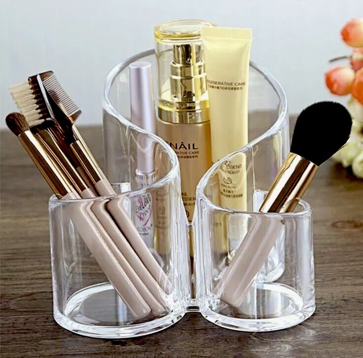 Makeup Organiser Brush Holder Acrylic Cosmetic Makeup Brush Storage Makeup Organiser Brush Holder Acrylic Cosmetic Makeup Brush Storage
