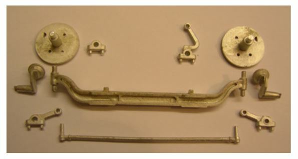 Kit Form Services STEER AXLE KIT 1/24 SCALE SET Kit Form Services STEER AXLE KIT 1/24 SCALE SET
