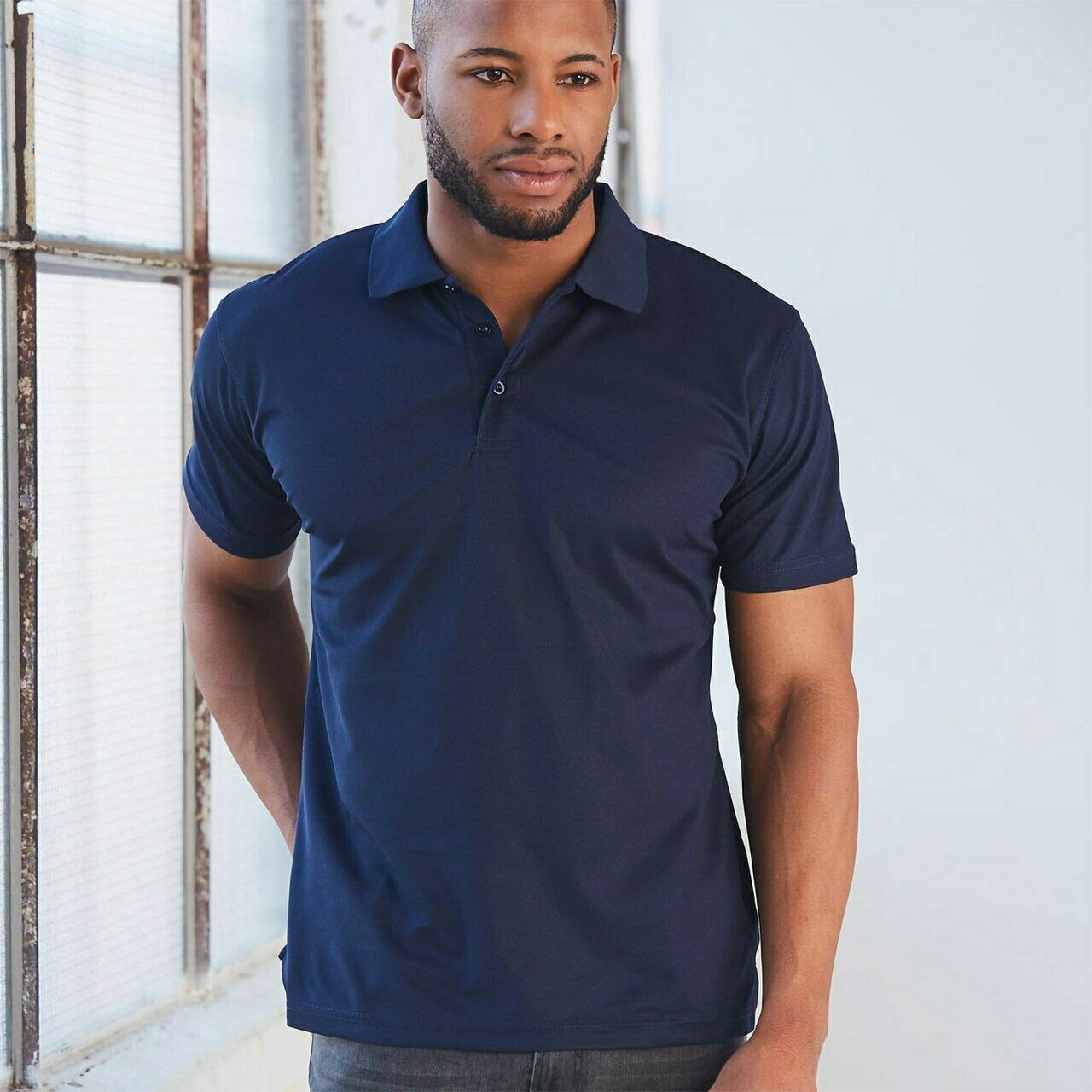 Mens Plain CoolDry Polyester Short Sleeve Polo Shirt | Adults Sun Smart Apparel Mens Plain CoolDry Polyester Short Sleeve Polo Shirt | Adults Sun Smart Apparel