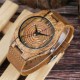 Men’s Wooden Wrist Watches Genuine Leather Band Quartz Growth Ring Watches Retro Men’s Wooden Wrist Watches Genuine Leather Band Quartz Growth Ring Watches Retro
