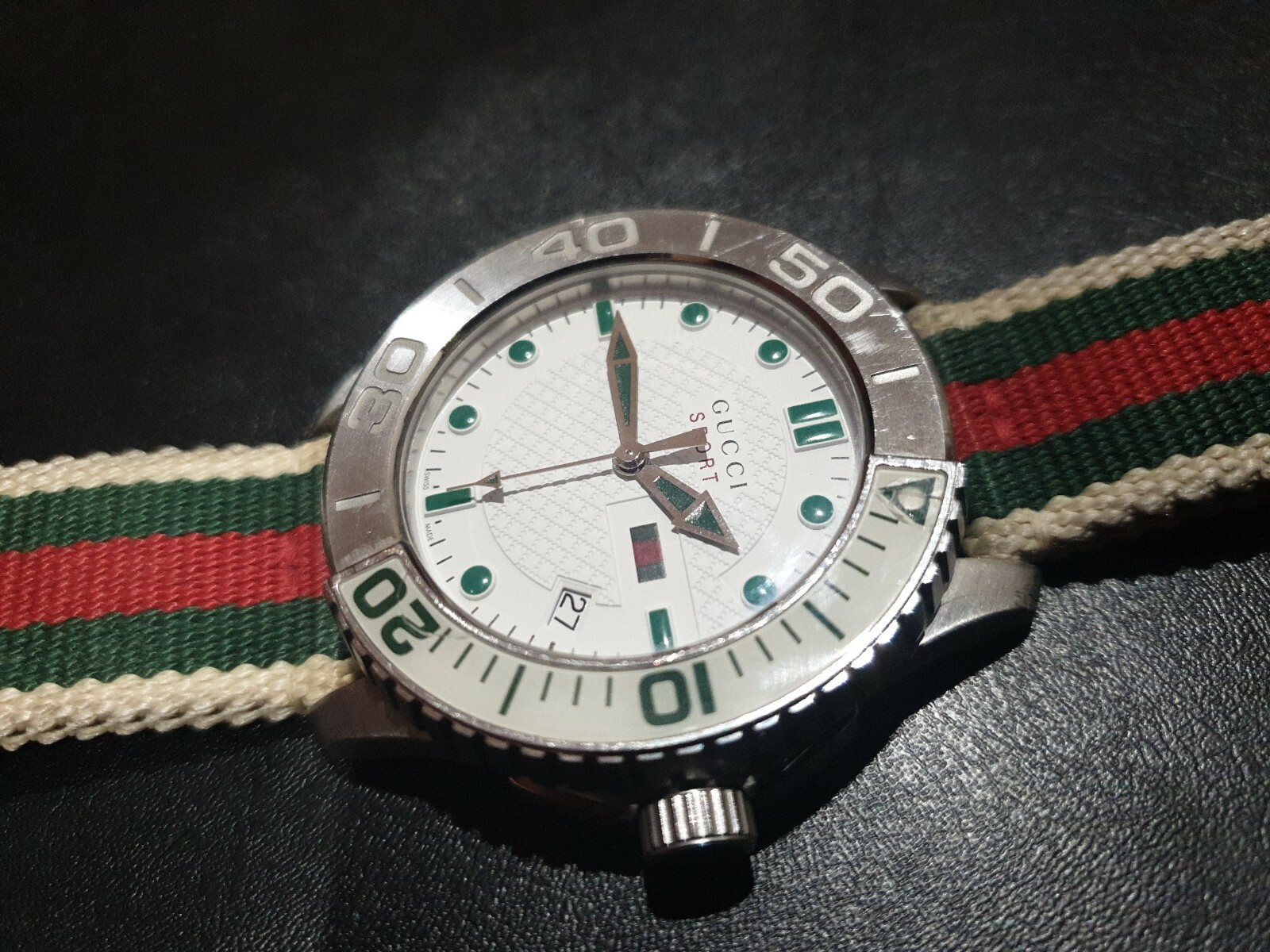 Mens Gucci G-Timeless Sport Swiss Watch 126.2 Mens Gucci G-Timeless Sport Swiss Watch 126.2