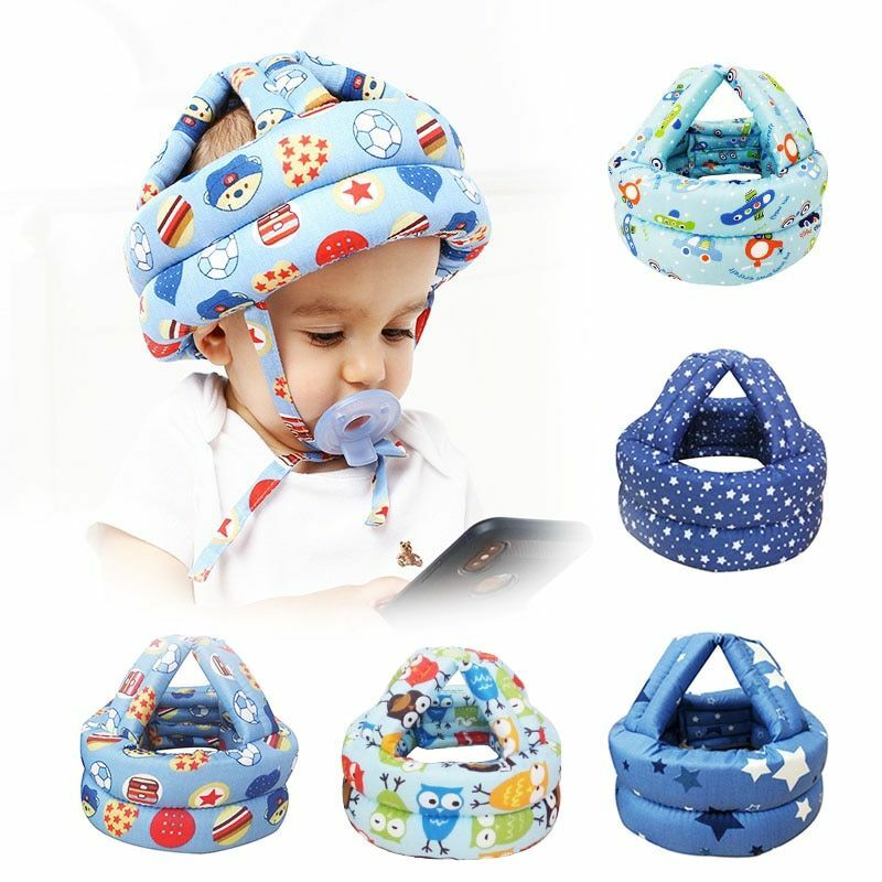 Helmets Baby Hats Toddler Infant Safety Learn Walk Protective Soft Comfortable