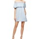 Sanctuary Clothing Womens Misha Flounce Dress, Blue, X-Small Sanctuary Clothing Womens Misha Flounce Dress, Blue, X-Small