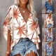 Shirt T Shirt Women’s Clothing 1 Pcs Bat Sleeve Beautiful Button Blouse Shirt T Shirt Women’s Clothing 1 Pcs Bat Sleeve Beautiful Button Blouse