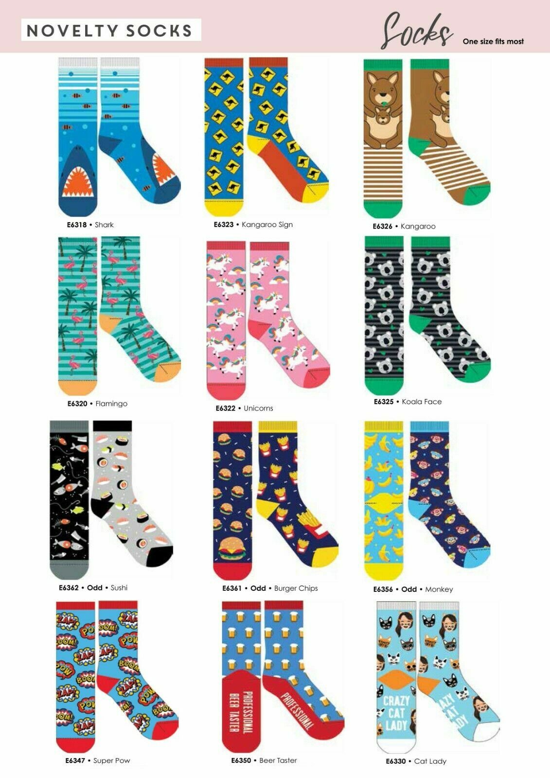 NEW Novelty Fun Socks – Latest Craze in Socks! Over 85 Funny Designs to Choose! NEW Novelty Fun Socks – Latest Craze in Socks! Over 85 Funny Designs to Choose!