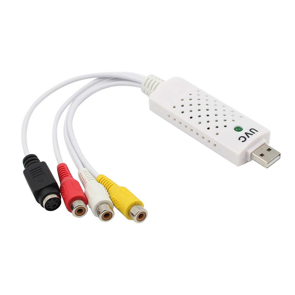 USB 2.0 Video Audio Capture Card VHS to DVD Adapter for Win 10 8 7 MacOS BEST USB 2.0 Video Audio Capture Card VHS to DVD Adapter for Win 10 8 7 MacOS BEST