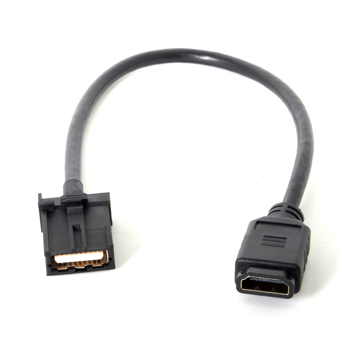 HDMI 1.4 Type-E Male to Type-A Female Video Audio Cable for Automotive Car HDMI 1.4 Type-E Male to Type-A Female Video Audio Cable for Automotive Car