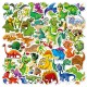Cute Dinosaur Stickers Cartoon Dino Skateboard Laptop Waterproof Vinyl Decal Cute Dinosaur Stickers Cartoon Dino Skateboard Laptop Waterproof Vinyl Decal