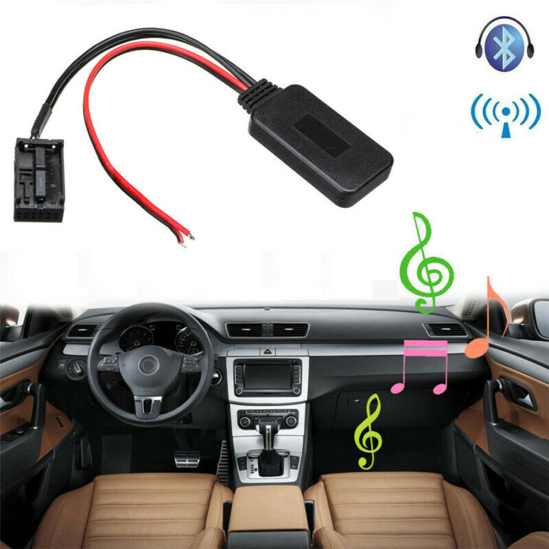 Bluetooth Adapter Wireless Audios Stereo Aux Cable For Ford Mondeo Mk3 Portable