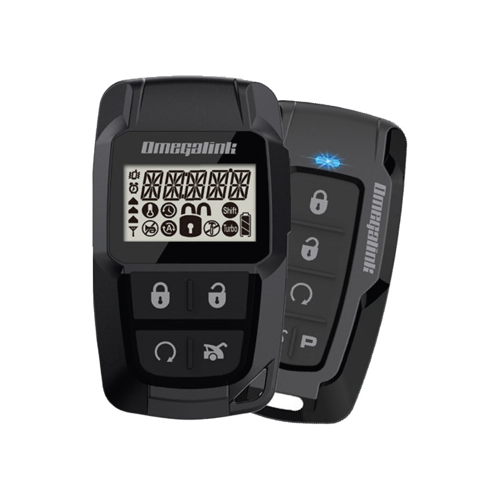 Omega Car Electronics OLRF52SST Omegalink 2-way Lcd 5-button Rf Kit With Up To Omega Car Electronics OLRF52SST Omegalink 2-way Lcd 5-button Rf Kit With Up To