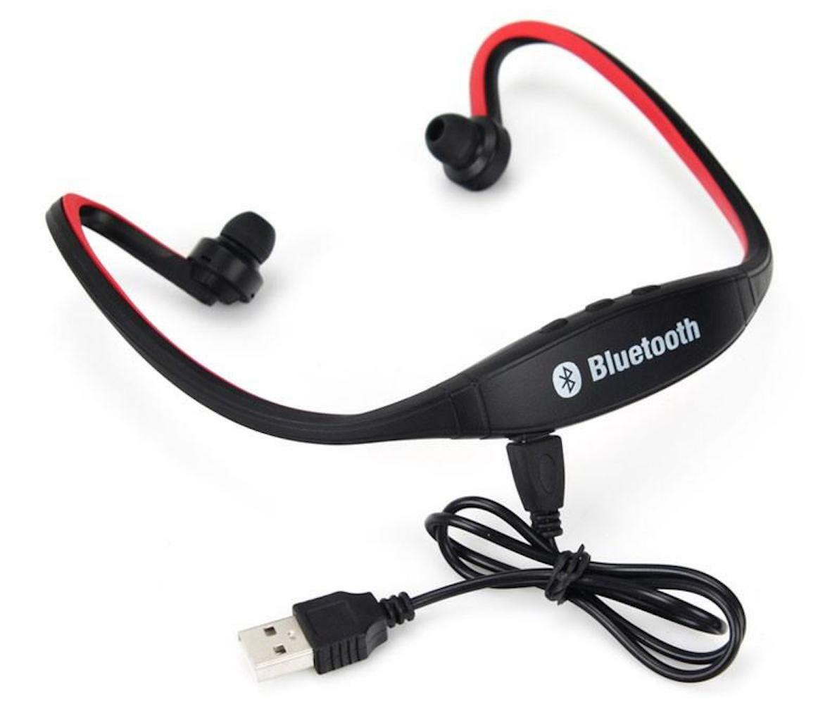 BLUETOOTH 4.1 HEADPHONES SPORT neckband stereo earphones headset rechargeable