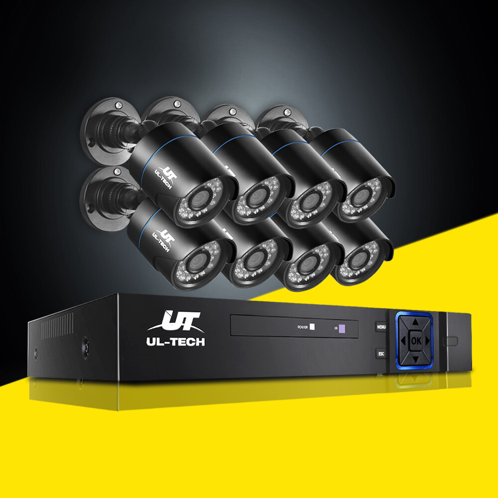 UL Tech 1080P 8 Channel HDMI CCTV Home Security Camera System UL Tech 1080P 8 Channel HDMI CCTV Home Security Camera System