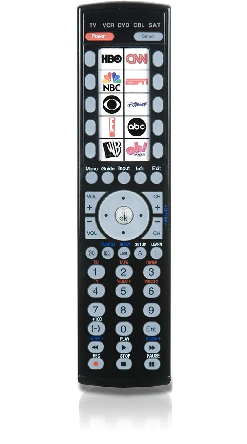 Philips – Universal Remote Control – Control 5 Electronics / Customizable Keypad Philips – Universal Remote Control – Control 5 Electronics / Customizable Keypad