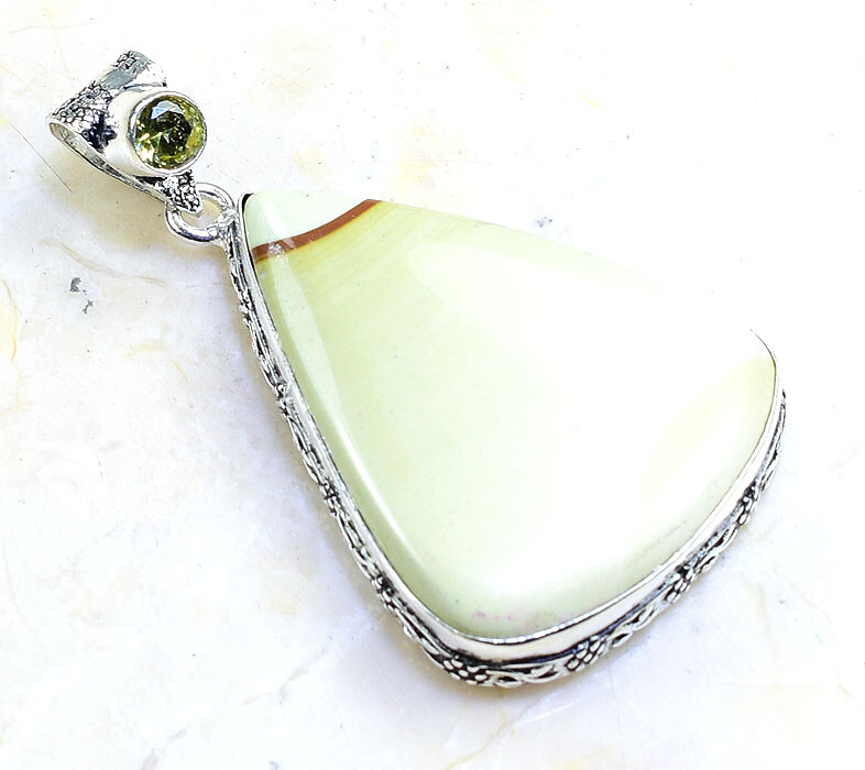 JASPER+CITRINE PENDANT 2 1/4″; X94679