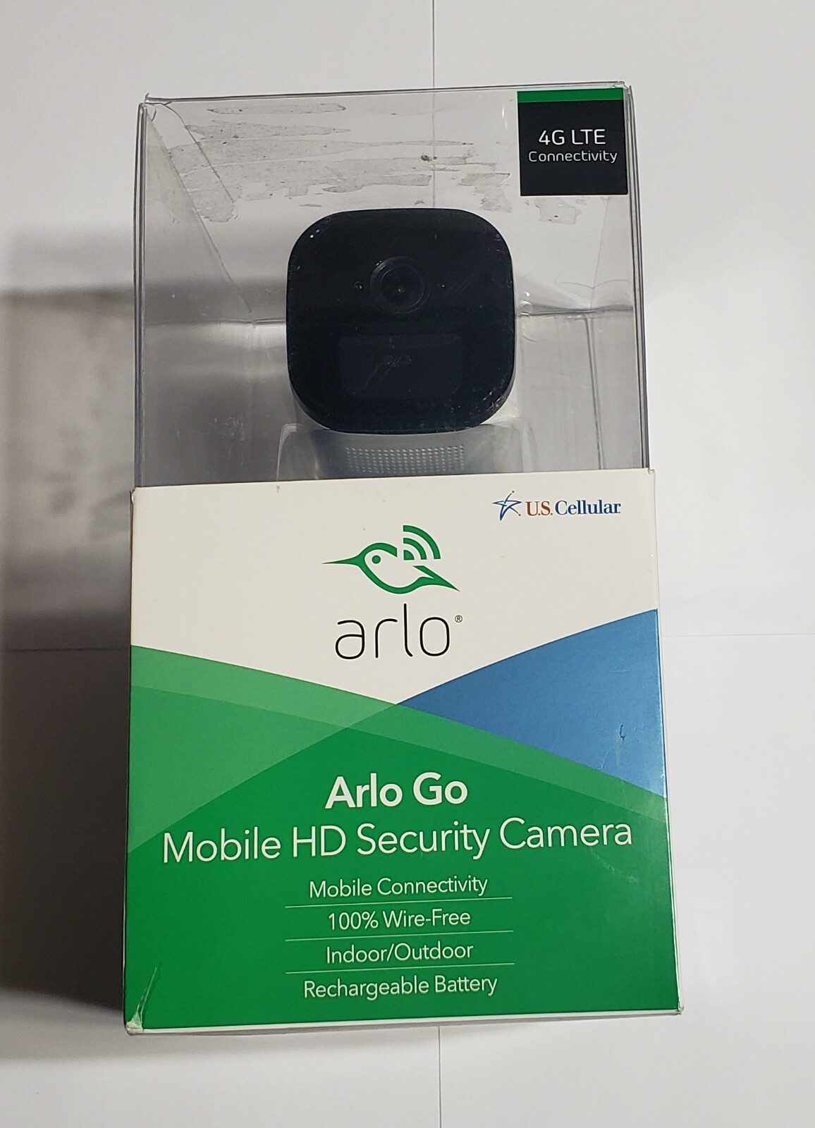 Unused Arlo Go Mobile HD Security US CELLULAR Camera VML4030 in Retail Pkg Unused Arlo Go Mobile HD Security US CELLULAR Camera VML4030 in Retail Pkg
