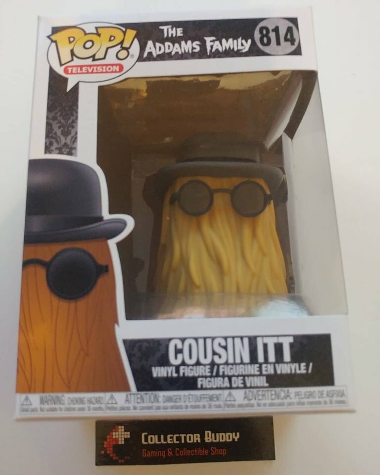 Funko Pop! Television 814 The Addams Family Cousin Itt It Pop FU39180 Adams Funko Pop! Television 814 The Addams Family Cousin Itt It Pop FU39180 Adams