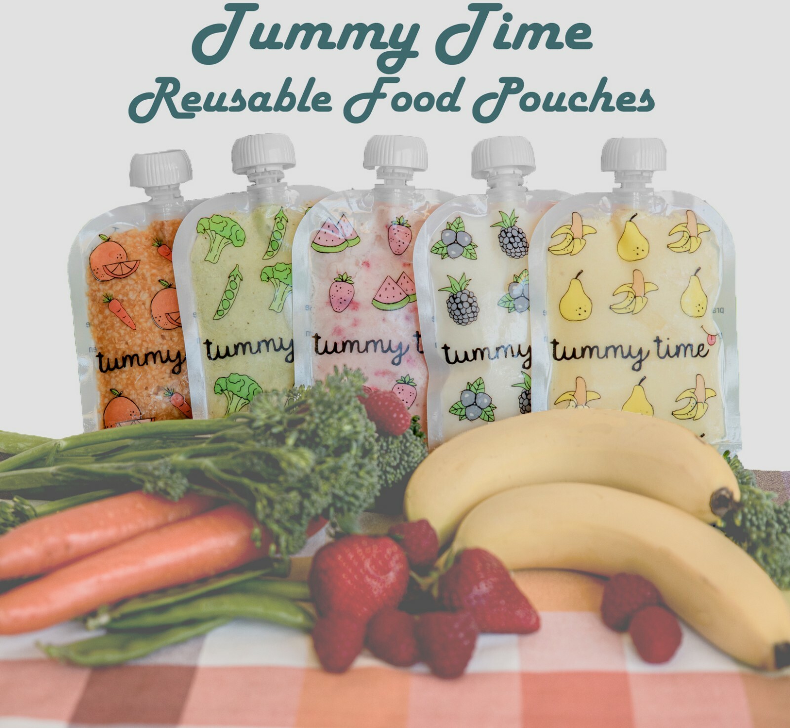 Reusable food pouch 150mL pouches kids baby safe BPA free ECO – reduce waste Reusable food pouch 150mL pouches kids baby safe BPA free ECO – reduce waste