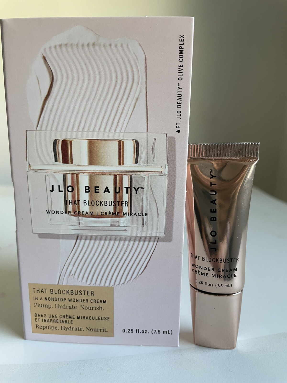 JLo Beauty THAT BLOCKBUSTER WONDER CREAM 0.25oz/7.5ml Trial Size New JLo Beauty THAT BLOCKBUSTER WONDER CREAM 0.25oz/7.5ml Trial Size New