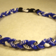 Titanium Sports Necklace – 20 inch – blue white blue – Wholesale Lot of 5 Titanium Sports Necklace – 20 inch – blue white blue – Wholesale Lot of 5