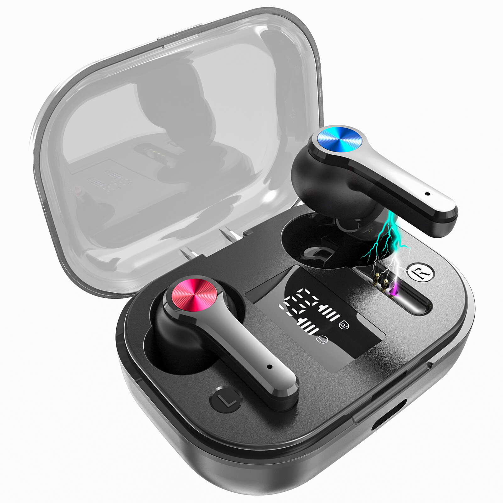 Bluetooth 5.0 Earbuds for iphone Samsung Android Wireless Headphones Waterproof Bluetooth 5.0 Earbuds for iphone Samsung Android Wireless Headphones Waterproof