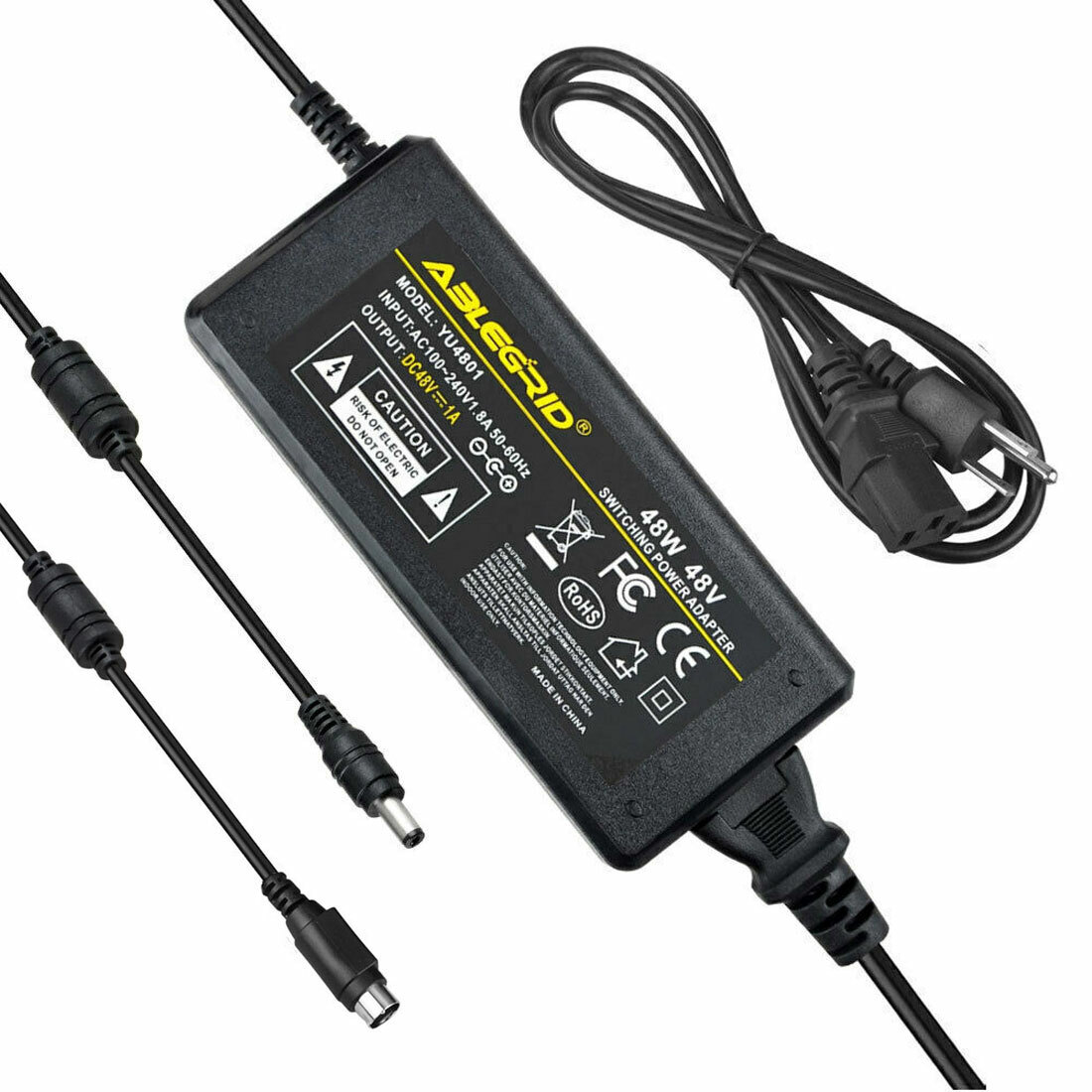 48V 1A AC Adapter Charger for Delta Electronics ADP-48DR B Power Supply Cord 48V 1A AC Adapter Charger for Delta Electronics ADP-48DR B Power Supply Cord