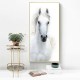 White Horse Art Silk Canvas Poster Paint Modern Wall Decor No Frame 16″x32″ White Horse Art Silk Canvas Poster Paint Modern Wall Decor No Frame 16″x32″