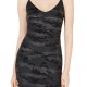 Jump Apparel Junior Slip Dress Black Medium M Camo Chain-Strap Cowl-Neck 598 Jump Apparel Junior Slip Dress Black Medium M Camo Chain-Strap Cowl-Neck 598