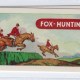 Sports and Games 1954. Fox hunting Sports and Games 1954. Fox hunting